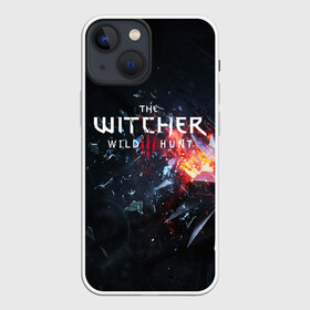 Чехол для iPhone 13 mini с принтом THE WITCHER 3 ,  |  | cd projekt red | ciri | game | geralt | geralt of rivia | gwynbleidd | the witcher | the witcher 3: wild hunt | ведьмак | ведьмак 3: дикая охота | геральт | геральт из ривии | цири | цирилла