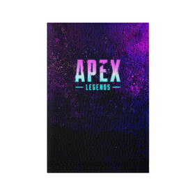 Обложка для паспорта матовая кожа с принтом Apex Legends. Neon logo , натуральная матовая кожа | размер 19,3 х 13,7 см; прозрачные пластиковые крепления | apex | apex legends | bangalor | bloodhound | caustic | crypto | gibraltar | legends | lifeline | logo | mirage | neon | pathfinder | titanfall | watson | wraith | апекс | неон