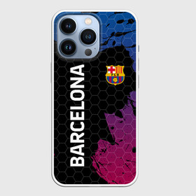 Чехол для iPhone 13 Pro с принтом BARCELONA ,  |  | barca | barsa | barselona | fc barcelona | leo messi | neimar | neymar | барселона | лионель месси | неймар | нэмар | футбол.