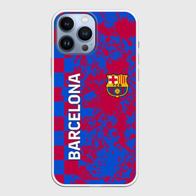 Чехол для iPhone 13 Pro Max с принтом BARCELONA ,  |  | barca | barsa | barselona | fc barcelona | leo messi | neimar | neymar | барселона | лионель месси | неймар | нэмар | футбол.