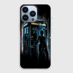 Чехол для iPhone 13 Pro с принтом ДОКТОР КТО | DOCTOR WHO ,  |  | bbc | david tennant | doctor who | matt smith | peter capaldi | science fiction | tardis | би би си | доктор кто | дэвид теннант | мэтт смит | питер капальди | тардис | фантастика