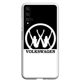 Чехол для Honor 20 с принтом Volkswagen , Силикон | Область печати: задняя сторона чехла, без боковых панелей | brand | car | german | girls | logo | silhouette | volkswagen | автомобиль | девушки | логотип | марка | немецкий | силуэт