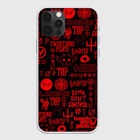 Чехол для iPhone 12 Pro Max с принтом TWENTY ONE PILOTS , Силикон |  | Тематика изображения на принте: 21 pilots | 21p | bandito | blurryface | chlorine | joshua | ned | top | trench | twenty one pilots | tyler | бандито | нэд | тренч