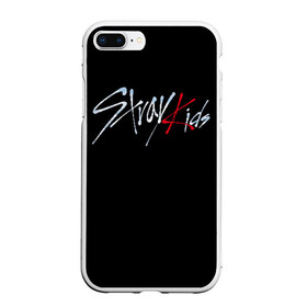 Чехол для iPhone 7Plus/8 Plus матовый с принтом Stray Kids , Силикон | Область печати: задняя сторона чехла, без боковых панелей | bang chan | changbin | han | hyunjin | k pop | korean pop | lee felix | lee know | seungmin | stray kids | бэнг чан | ли ноу | ли феликс | стрей кидс | хан | хёнджин | чангбин