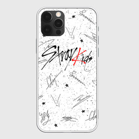 Чехол для iPhone 12 Pro с принтом STRAY KIDS АВТОГРАФЫ , силикон | область печати: задняя сторона чехла, без боковых панелей | skz | stray kids | бан чан | ли ноу | скз | стрей кидс | сынмин | уджин | феликс | хан | хёджин | чанбин