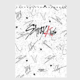 Скетчбук с принтом STRAY KIDS АВТОГРАФЫ , 100% бумага
 | 48 листов, плотность листов — 100 г/м2, плотность картонной обложки — 250 г/м2. Листы скреплены сверху удобной пружинной спиралью | Тематика изображения на принте: skz | stray kids | бан чан | ли ноу | скз | стрей кидс | сынмин | уджин | феликс | хан | хёджин | чанбин