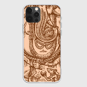 Чехол для iPhone 12 Pro Max с принтом Ганеш , Силикон |  | бог. индуизм | буддизм | ганеш | ганеша | индия | кришна | мифология | оберег | ом | слон | талисман