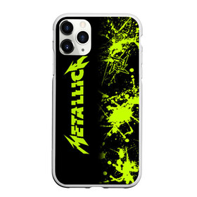 Чехол для iPhone 11 Pro Max матовый с принтом Metallica , Силикон |  | Тематика изображения на принте: album | black | concert | heavy | kirk | metal | metallica | music | rock | tolls | джеймс хэтфилд | кирк хэмметт | клифф бёртон | ларс ульрих | метал | металлика | трэш