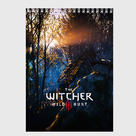 Скетчбук с принтом THE WITCHER 3WILD HUNT , 100% бумага
 | 48 листов, плотность листов — 100 г/м2, плотность картонной обложки — 250 г/м2. Листы скреплены сверху удобной пружинной спиралью | cd projekt red | ciri | game | geralt | geralt of rivia | gwynbleidd | the witcher | the witcher 3: wild hunt | ведьмак | ведьмак 3: дикая охота | геральт | геральт из ривии | цири | цирилла