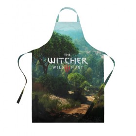 Фартук 3D с принтом THE WITCHER 3:WILD HUNT , 100% полиэстер | общий размер — 65 х 85 см, ширина нагрудника — 26 см, горловина — 53 см, длина завязок — 54 см, общий обхват в поясе — 173 см. Принт на завязках и на горловине наносится с двух сторон, на основной части фартука — только с внешней стороны | cd projekt red | ciri | game | geralt | geralt of rivia | gwynbleidd | the witcher | the witcher 3: wild hunt | ведьмак | ведьмак 3: дикая охота | геральт | геральт из ривии | цири | цирилла