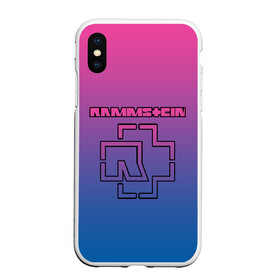 Чехол для iPhone XS Max матовый с принтом RAMMSTEIN , Силикон | Область печати: задняя сторона чехла, без боковых панелей | lindemann | rammstein | рамштайн | тилль линдеманн