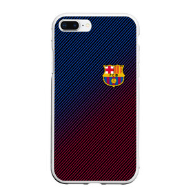 Чехол для iPhone 7Plus/8 Plus матовый с принтом FC BARCELONA , Силикон | Область печати: задняя сторона чехла, без боковых панелей | barcelona | fc barca | барка | барселона