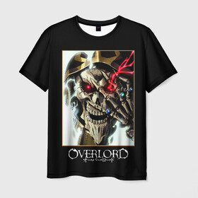 Мужская футболка 3D с принтом Overlord (5) , 100% полиэфир | прямой крой, круглый вырез горловины, длина до линии бедер | anime | king | manga | overlord | аинз оал гоун | альбедо | аниме | манга | оверлорд | повелитель