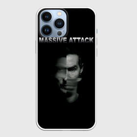 Чехол для iPhone 13 Pro Max с принтом Massive attack ,  |  | 100 suns | dance | electronic | masive atack | masive attack | mezannine | one point six | tricky | trip hop | triphop | мэссив аттак
