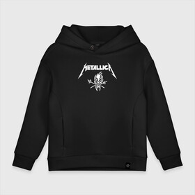 Детское худи Oversize хлопок с принтом METALLICA , френч-терри — 70% хлопок, 30% полиэстер. Мягкий теплый начес внутри —100% хлопок | боковые карманы, эластичные манжеты и нижняя кромка, капюшон на магнитной кнопке | metallica | metallica logo | rock | метал группа | металл | металлика логотип | музыка | рок | трэш метал | хеви метал