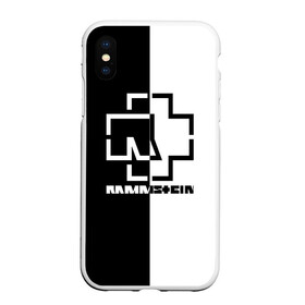 Чехол для iPhone XS Max матовый с принтом RAMMSTEIN , Силикон | Область печати: задняя сторона чехла, без боковых панелей | rammstein | рамштайн