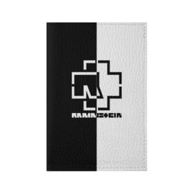 Обложка для паспорта матовая кожа с принтом RAMMSTEIN , натуральная матовая кожа | размер 19,3 х 13,7 см; прозрачные пластиковые крепления | Тематика изображения на принте: rammstein | рамштайн