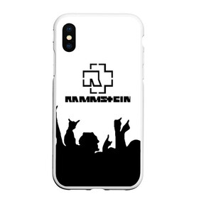 Чехол для iPhone XS Max матовый с принтом RAMMSTEIN , Силикон | Область печати: задняя сторона чехла, без боковых панелей | rammstein | рамштайн