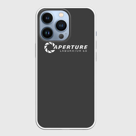 Чехол для iPhone 13 Pro с принтом APERTURE lab. ,  |  | Тематика изображения на принте: aperture | aperture science innovators | game | portal | portal 2