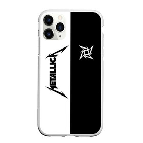 Чехол для iPhone 11 Pro Max матовый с принтом METALLICA , Силикон |  | metallica | metallica logo | rock | метал группа | металл | металлика логотип | музыка | рок | трэш метал | хеви метал