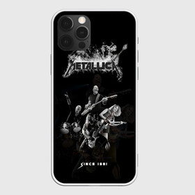 Чехол для iPhone 12 Pro с принтом Metallica , силикон | область печати: задняя сторона чехла, без боковых панелей | metalica | metallica | группа | джеймс хэтфилд | кирк хэмметт | ларс ульрих | метал | металика | металлика | миталика | музыка | роберт трухильо | рок | трэш | трэшметал | хард | хеви