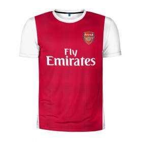 Мужская футболка 3D спортивная с принтом Arsenal home 19-20 , 100% полиэстер с улучшенными характеристиками | приталенный силуэт, круглая горловина, широкие плечи, сужается к линии бедра | arsenal | aubameyang | champions league | england | англия | арсенал | лига чемпионов | лондон | обамеянг | премьер лига