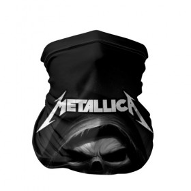 Бандана-труба 3D с принтом Metallica , 100% полиэстер, ткань с особыми свойствами — Activecool | плотность 150‒180 г/м2; хорошо тянется, но сохраняет форму | Тематика изображения на принте: metalica | metallica | группа | джеймс хэтфилд | кирк хэмметт | ларс ульрих | метал | металика | металлика | миталика | музыка | роберт трухильо | рок | трэш | трэшметал | хард | хеви