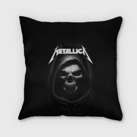 Подушка 3D с принтом Metallica , наволочка – 100% полиэстер, наполнитель – холлофайбер (легкий наполнитель, не вызывает аллергию). | состоит из подушки и наволочки. Наволочка на молнии, легко снимается для стирки | metalica | metallica | группа | джеймс хэтфилд | кирк хэмметт | ларс ульрих | метал | металика | металлика | миталика | музыка | роберт трухильо | рок | трэш | трэшметал | хард | хеви