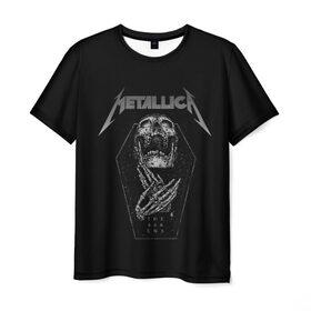 Мужская футболка 3D с принтом Metallica , 100% полиэфир | прямой крой, круглый вырез горловины, длина до линии бедер | metalica | metallica | группа | джеймс хэтфилд | кирк хэмметт | ларс ульрих | метал | металика | металлика | миталика | музыка | роберт трухильо | рок | трэш | трэшметал | хард | хеви