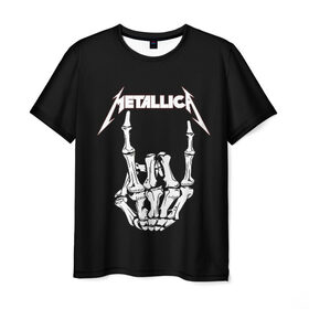 Мужская футболка 3D с принтом Metallica , 100% полиэфир | прямой крой, круглый вырез горловины, длина до линии бедер | metalica | metallica | группа | джеймс хэтфилд | кирк хэмметт | ларс ульрих | метал | металика | металлика | миталика | музыка | роберт трухильо | рок | трэш | трэшметал | хард | хеви