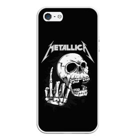 Чехол для iPhone 5/5S матовый с принтом Metallica , Силикон | Область печати: задняя сторона чехла, без боковых панелей | metalica | metallica | группа | джеймс хэтфилд | кирк хэмметт | ларс ульрих | метал | металика | металлика | миталика | музыка | роберт трухильо | рок | трэш | трэшметал | хард | хеви