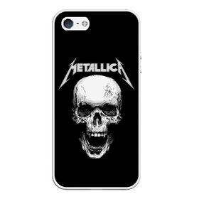 Чехол для iPhone 5/5S матовый с принтом Metallica , Силикон | Область печати: задняя сторона чехла, без боковых панелей | metalica | metallica | группа | джеймс хэтфилд | кирк хэмметт | ларс ульрих | метал | металика | металлика | миталика | музыка | роберт трухильо | рок | трэш | трэшметал | хард | хеви