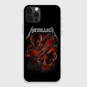 Чехол для iPhone 12 Pro с принтом Metallica , силикон | область печати: задняя сторона чехла, без боковых панелей | metalica | metallica | группа | джеймс хэтфилд | кирк хэмметт | ларс ульрих | метал | металика | металлика | миталика | музыка | роберт трухильо | рок | трэш | трэшметал | хард | хеви