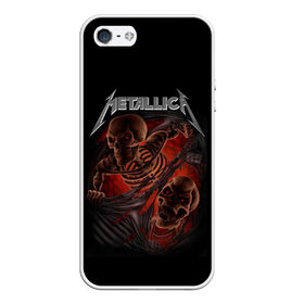 Чехол для iPhone 5/5S матовый с принтом Metallica , Силикон | Область печати: задняя сторона чехла, без боковых панелей | metalica | metallica | группа | джеймс хэтфилд | кирк хэмметт | ларс ульрих | метал | металика | металлика | миталика | музыка | роберт трухильо | рок | трэш | трэшметал | хард | хеви