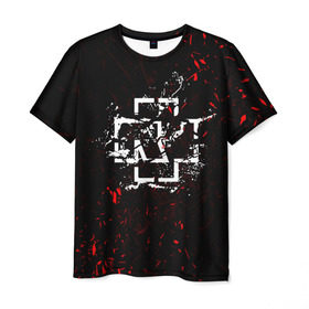 Мужская футболка 3D с принтом RAMMSTEIN , 100% полиэфир | прямой крой, круглый вырез горловины, длина до линии бедер | lindemann | lm | rammstein | rock | кристиан лоренц | линдеманн | лм | музыка | рамштайн | рок | тилль линдеманн