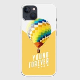 Чехол для iPhone 13 с принтом BTS Young Forever ,  |  | balloon | bangtan boys | beyond the scene | boyband | boys | bts | chin | chonguk | edm | emblem | hip hop | jimin | jj hope | k pop | logo | rb | rm | shuga | south korean | wee | бойбенд | ви | воздушный шар | джей хоуп | логотип | мальчики | сюга