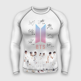 Мужской рашгард 3D с принтом BTS ,  |  | autographs | bangtan boys | beyond the scene | boyband | boys | bts | chin | chonguk | edm | emblem | hip hop | jimin | jj hope | k pop | logo | rb | rm | shuga | south korean | wee | автографы | бойбенд | ви | джей хоуп | логотип | мальчики | сюга 