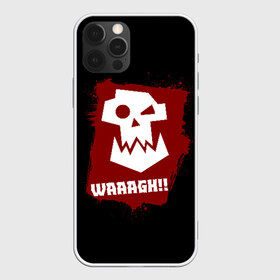 Чехол для iPhone 12 Pro Max с принтом WAAAGH!! , Силикон |  | 40000 | 40k | game | ork | orks | waaagh | warhammer | warhammer 40k | wh40k | игра | орки