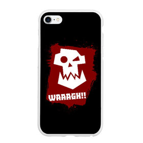 Чехол для iPhone 6Plus/6S Plus матовый с принтом WAAAGH!! , Силикон |  | Тематика изображения на принте: 40000 | 40k | game | ork | orks | waaagh | warhammer | warhammer 40k | wh40k | игра | орки