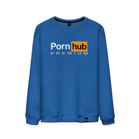 Мужской свитшот хлопок с принтом PornHub Premium , 100% хлопок |  | 