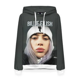 Женская толстовка 3D с принтом BILLIE EILISH , 100% полиэстер  | двухслойный капюшон со шнурком для регулировки, мягкие манжеты на рукавах и по низу толстовки, спереди карман-кенгуру с мягким внутренним слоем. | ayelish | bad guy | bellyache | bilie eilish | bilie elish | billie | billie eilish | eilish | electronic | elish | music | били айлиш | билли айлиш | эйлиш | элиш