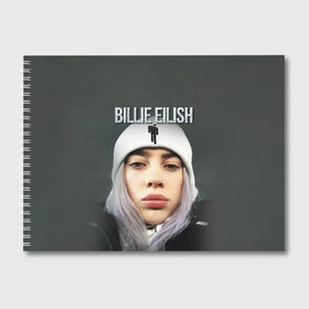 Альбом для рисования с принтом BILLIE EILISH , 100% бумага
 | матовая бумага, плотность 200 мг. | ayelish | bad guy | bellyache | bilie eilish | bilie elish | billie | billie eilish | eilish | electronic | elish | music | били айлиш | билли айлиш | эйлиш | элиш