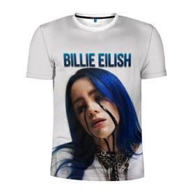 Мужская футболка 3D спортивная с принтом BILLIE EILISH , 100% полиэстер с улучшенными характеристиками | приталенный силуэт, круглая горловина, широкие плечи, сужается к линии бедра | ayelish | bad guy | bellyache | bilie eilish | bilie elish | billie | billie eilish | eilish | electronic | elish | music | били айлиш | билли айлиш | эйлиш | элиш