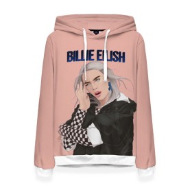 Женская толстовка 3D с принтом BILLIE EILISH , 100% полиэстер  | двухслойный капюшон со шнурком для регулировки, мягкие манжеты на рукавах и по низу толстовки, спереди карман-кенгуру с мягким внутренним слоем. | ayelish | bad guy | bellyache | bilie eilish | bilie elish | billie | billie eilish | eilish | electronic | elish | music | били айлиш | билли айлиш | эйлиш | элиш