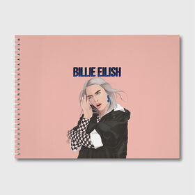 Альбом для рисования с принтом BILLIE EILISH , 100% бумага
 | матовая бумага, плотность 200 мг. | ayelish | bad guy | bellyache | bilie eilish | bilie elish | billie | billie eilish | eilish | electronic | elish | music | били айлиш | билли айлиш | эйлиш | элиш