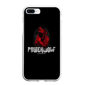 Чехол для iPhone 7Plus/8 Plus матовый с принтом Powerwolf , Силикон | Область печати: задняя сторона чехла, без боковых панелей | powerwolf | метал | повервольф | повервульф | рок