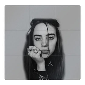 Магнитный плакат 3Х3 с принтом BILLIE EILISH , Полимерный материал с магнитным слоем | 9 деталей размером 9*9 см | ayelish | bad guy | bellyache | bilie eilish | bilie elish | billie | billie eilish | eilish | electronic | elish | music | били айлиш | билли айлиш | эйлиш | элиш