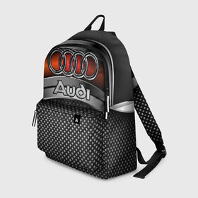 Рюкзак 3D с принтом Audi Metal , 100% полиэстер | лямки с регулируемой длиной, сверху петелька, чтобы рюкзак можно было повесить на вешалку. Основное отделение закрывается на молнию, как и внешний карман. Внутри два дополнительных кармана, один из которых закрывается на молнию. По бокам два дополнительных кармашка | Тематика изображения на принте: audi | metal | авто | ауди | железо | кольчуга | лого авто | метал | металлическая | сетка | сталь | цепи