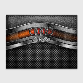 Обложка для студенческого билета с принтом Audi Metal , натуральная кожа | Размер: 11*8 см; Печать на всей внешней стороне | audi | metal | авто | ауди | железо | кольчуга | лого авто | метал | металлическая | сетка | сталь | цепи