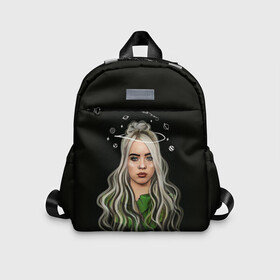 Детский рюкзак 3D с принтом BILLIE EILISH , 100% полиэстер | лямки с регулируемой длиной, сверху петелька, чтобы рюкзак можно было повесить на вешалку. Основное отделение закрывается на молнию, как и внешний карман. Внутри дополнительный карман. По бокам два дополнительных кармашка | ayelish | bad guy | bellyache | bilie eilish | bilie elish | billie | billie eilish | eilish | electronic | elish | music | били айлиш | билли айлиш | эйлиш | элиш